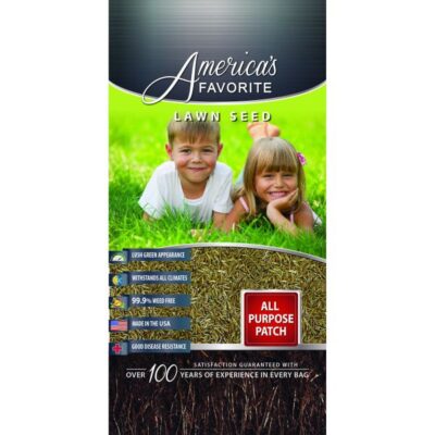 America's Favorite All Purpose Patch Mix Lawn Seed Garden Plant