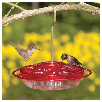 Aspects Hummzinger 3 Port 8 Ounce Little Fancy Hummingbird Feeder Garden Plant