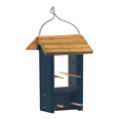 Audobon Wooden Finch Palance Feeder Garden Plant