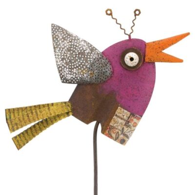 Bird Diggity Garden Stake Garden Plant