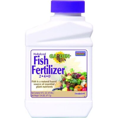 Bonide Garden Rich Hydrolyzed Fish Fertilizer 2-4-0 Garden Plant