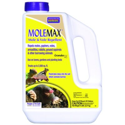 Bonide Molemax Repellent Granules Shaker Jug Garden Plant