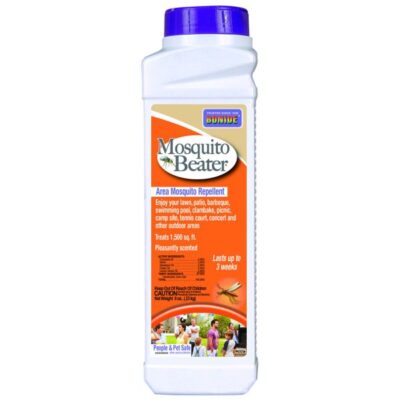 Bonide Mosquito Beater Repellent Granules Shaker Garden Plant