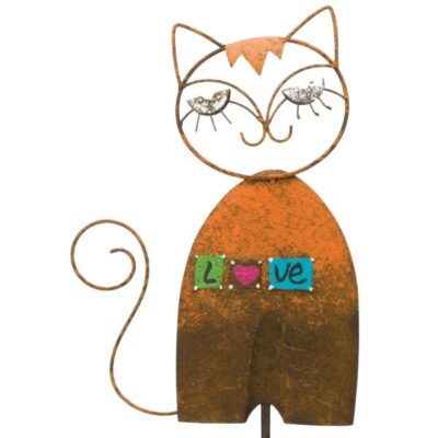 Cat Diggity Garden Stake Garden Plant