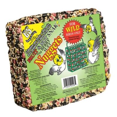 CS Fruit and Nut Seed Snak with Suet Nuggets Garden Plant