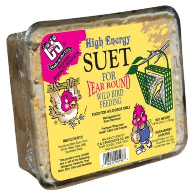 CS High Energy 56 Ounce Large Suet Cake Garden Plant