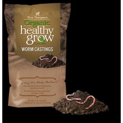 Dave Thompson's Organic Healthy Grow Worm Castings Garden Plant