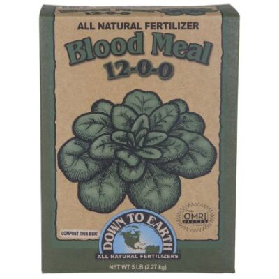 Down To Earth All Natural Blood Meal 12-0-0 Fertilizer Garden Plant