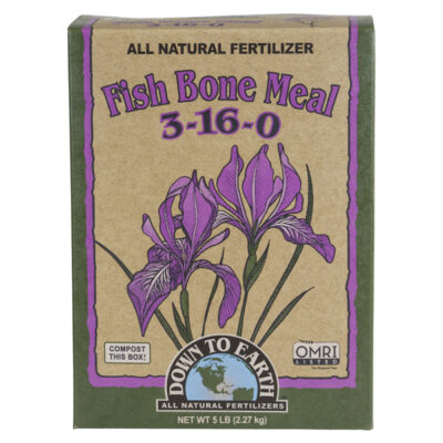Down To Earth All Natural Fish Bone Meal 3-16-0 Garden Plant