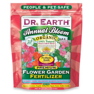 Dr Earth Annual Bloom Flower Garden Fertilizer 3-7-4 Garden Plant