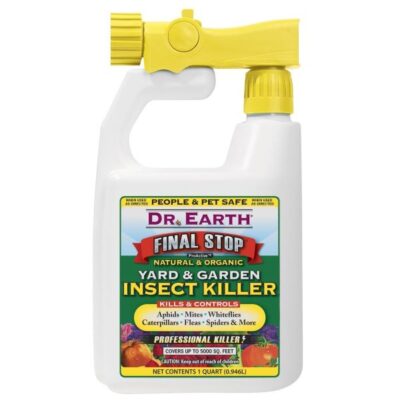 Dr Earth Final Stop Natural and Organic Yard and Garden Insect Killer Hose End Spray Garden Plant