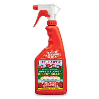 Dr Earth Final Stop Rose and Flower Insect Killer RTU Spray Garden Plant