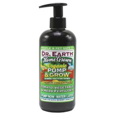 Dr Earth Home Grown Organic Pump and Grow Tomato Vegetable and Herb Fertilizer Garden Plant