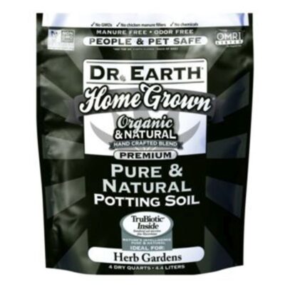 Dr Earth Home Grown Pure and Natural Potting Soil Garden Plant