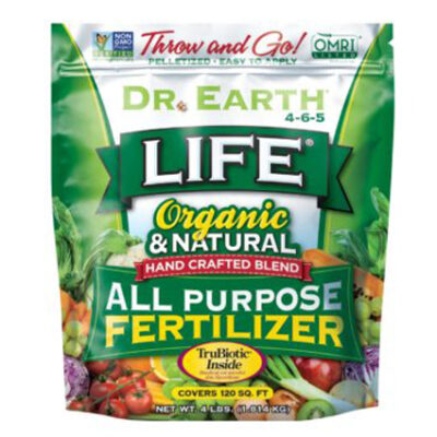 Dr Earth Life Organic and Natural All Purpose Fertilizer Garden Plant