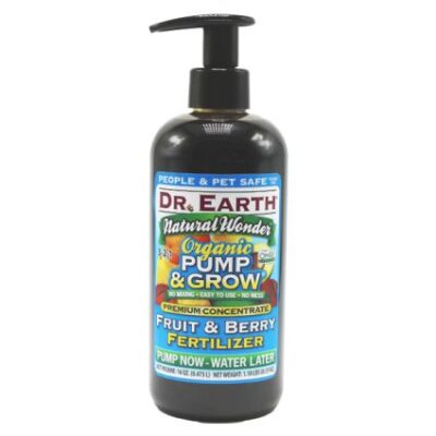 Dr Earth Natural Wonder Pump and Grow Fruit and Berry Fertilizer Garden Plant