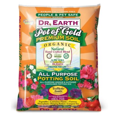 Dr Earth Pot of Gold Potting Soil Garden Plant