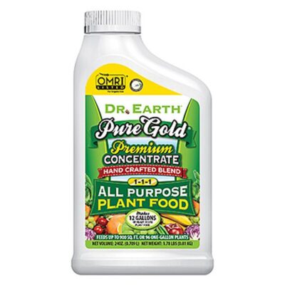 Dr Earth Pure Gold All Purpose Liquid Fertilizer Garden Plant