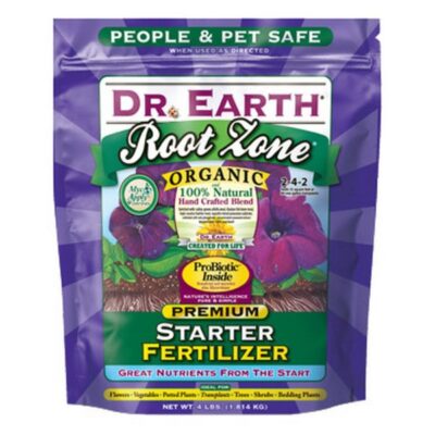 Dr Earth Root Zone Organic and Natural Premium Starter Fertilizer Garden Plant