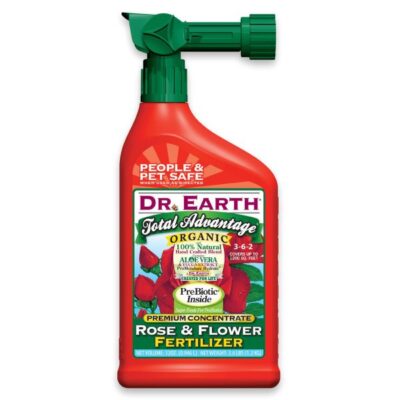 Dr Earth Total Advantage Organic Rose and Flower Liquid Fertilizer RTS Garden Plant