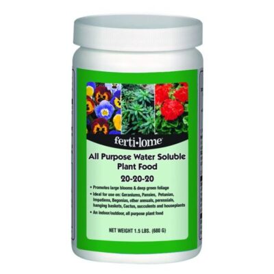 Fertilome All Purpose Water Soluable Plant Food 20-20-20 Garden Plant