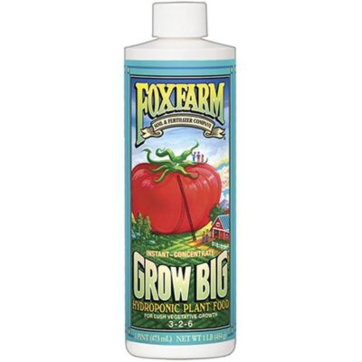 FoxFarm Grow Big Hydroponic Liquid Concentrate Garden Plant