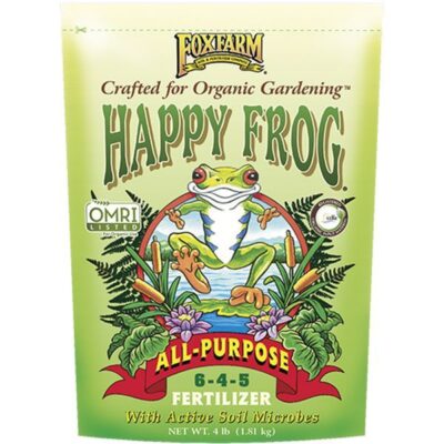 FoxFarm Happy Frog All Purpose Dry Fertilizer Garden Plant