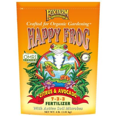 FoxFarm Happy Frog Citrus and Avocado Dry Fertilizer Garden Plant