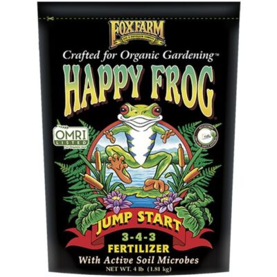 FoxFarm Happy Frog Jump Start Dry Fertilizer Garden Plant