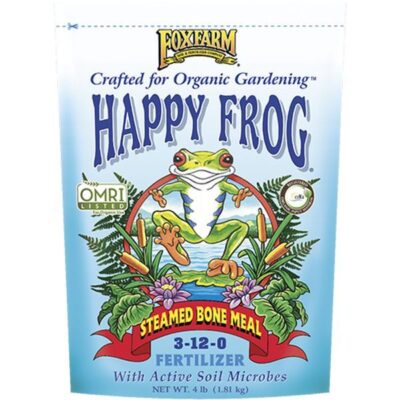 FoxFarm Happy Frog Steamed Bone Meal Dry Fertilizer Garden Plant