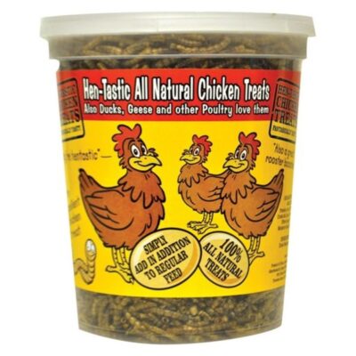 Henastic All Natural Chicken Treats Dried Mealworms Garden Plant