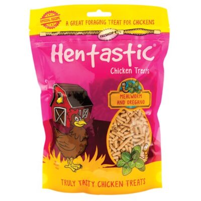 Hentastic Chicken Treats Meanworm and Oregano Garden Plant