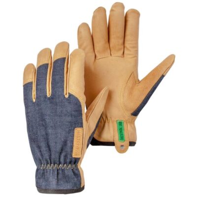 Hestra Denim Kobolt Goatskin Gloves Garden Plant