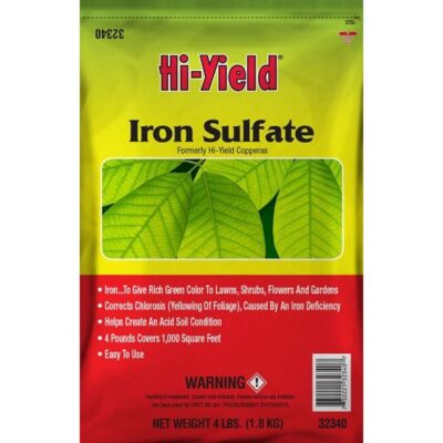 Hi-Yield Iron Sulfate Garden Plant