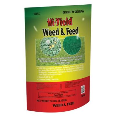 Hi-Yield Weed and Feed With 15-0-10 Garden Plant