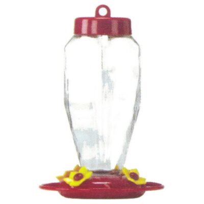 Homestead 24 Ounce Etched Hummingbird Feeder Garden Plant