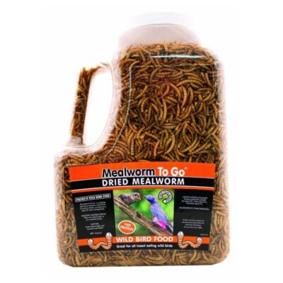 Mealworm To Go Wild Bird Food Resealable Package Garden Plant