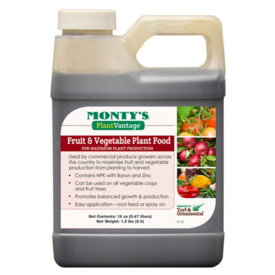 Monty's PlantVantage Fruit and Vegetable Plant Food 4-5-2 Garden Plant