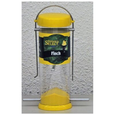 Nature's Select 8 Inch Finch Tube Feeder Garden Plant