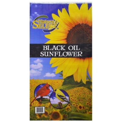 Nature's Select Black Oil Sunflower Seed Wild Bird Feed Garden Plant