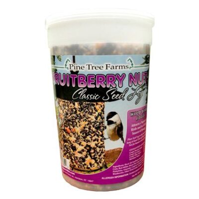 Pine Tree Farms Fruit Berry Nut Classic Seed Log 28 oz Garden Plant