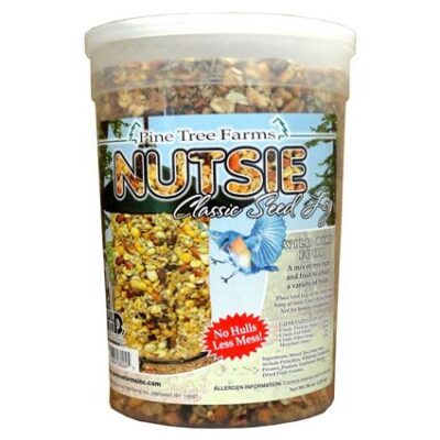 Pine Tree Farms Nutsie Classic Seed Log 40 oz Garden Plant