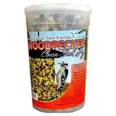 Pine Tree Farms Woodpecker Classic Seed Log 36 oz Garden Plant