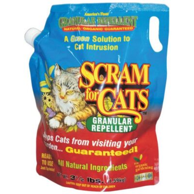 SCRAM Cat Scram Granular Repellent Garden Plant
