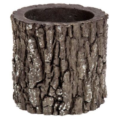 Surreal 6 Inch Oak Vertical Planter Garden Plant