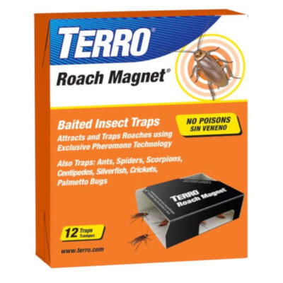 Terro Roach Magnet 12 Baited Insect Traps Garden Plant