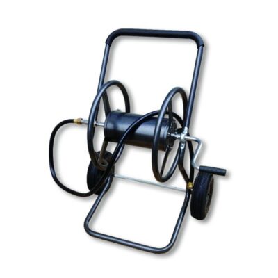 Two Wheel Hose Reel Cart With 200 ft Hose Capacity Garden Plant