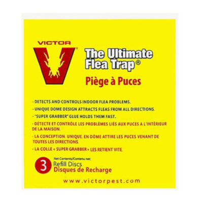 Victor Ultimate Flea Trap Refill Garden Plant