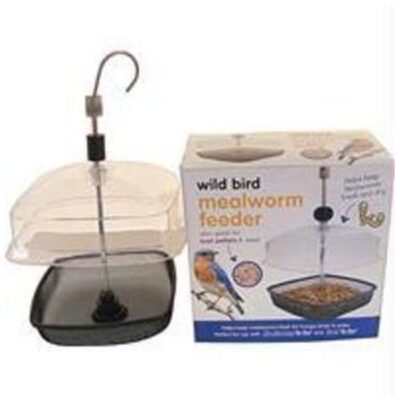 Wild Bird Mealworm Feeder Garden Plant