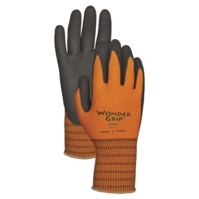 Wonder Grip Nitrile Palm Gloves Garden Plant